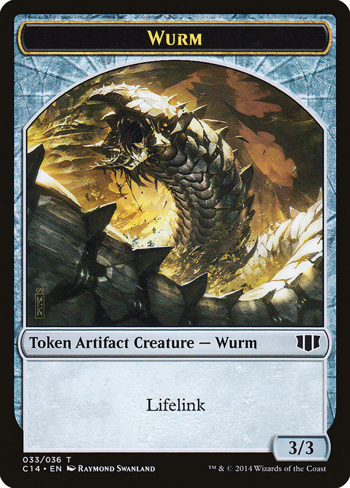 Goat Token (W 0/1) / Wurm Token (A 3/3 Lifelink)
