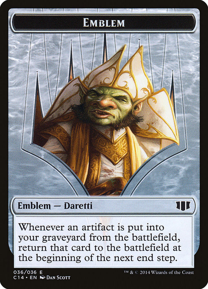 Daretti, Scrap Savant Emblem / Tuktuk Token (A 5/5)