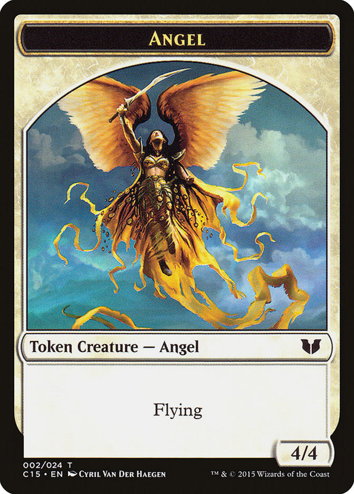 Angel Token (W 4/4) / Knight Token (W 2/2)