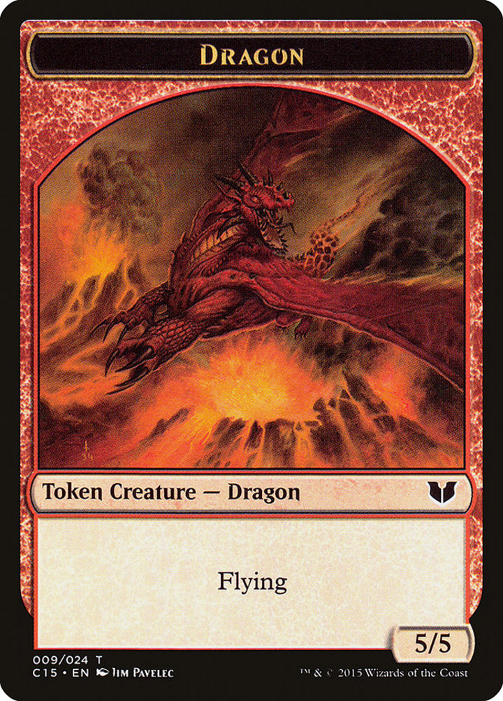 Dragon Token (Red 5/5)
