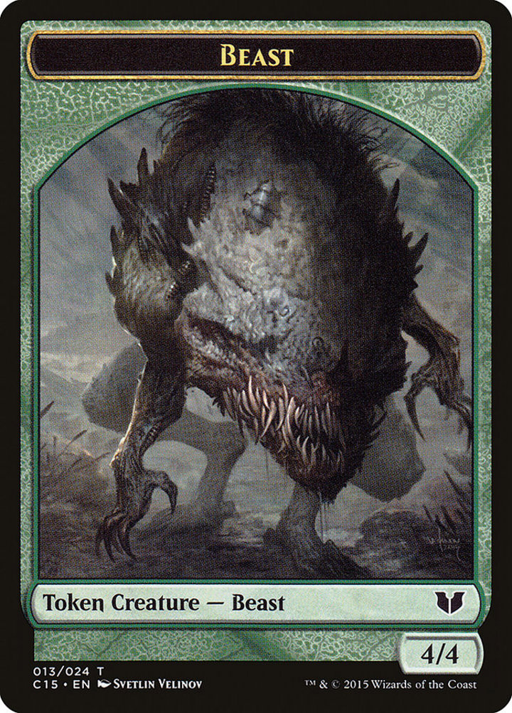 Snake Token (G 1/1) / Beast Token (G 4/4)