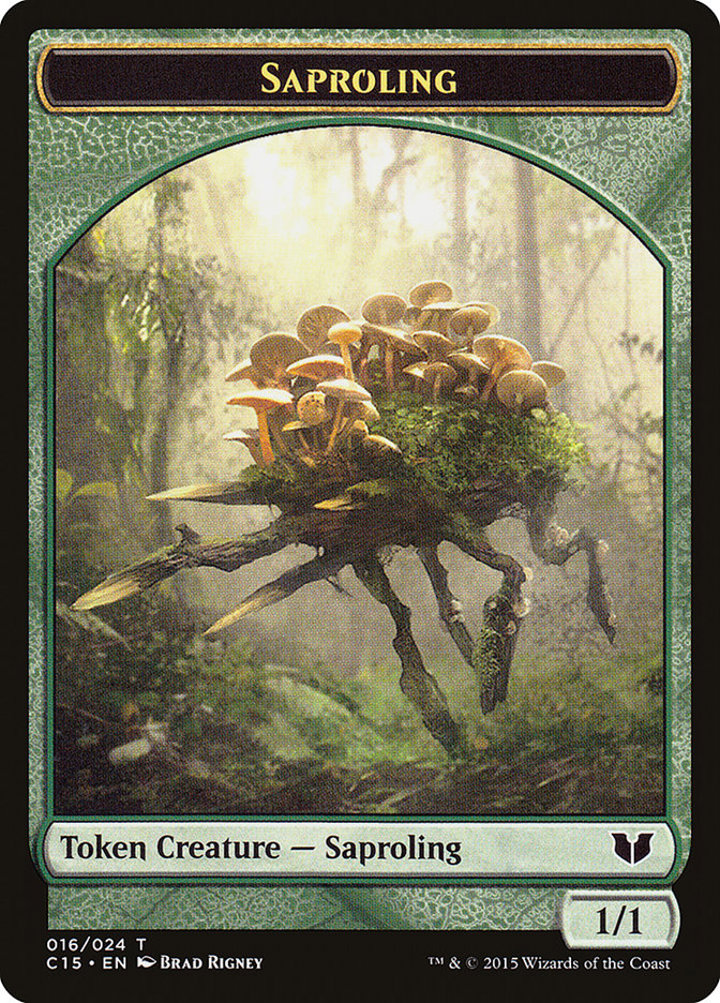Elephant Token (G 3/3) / Saproling Token (G 1/1)