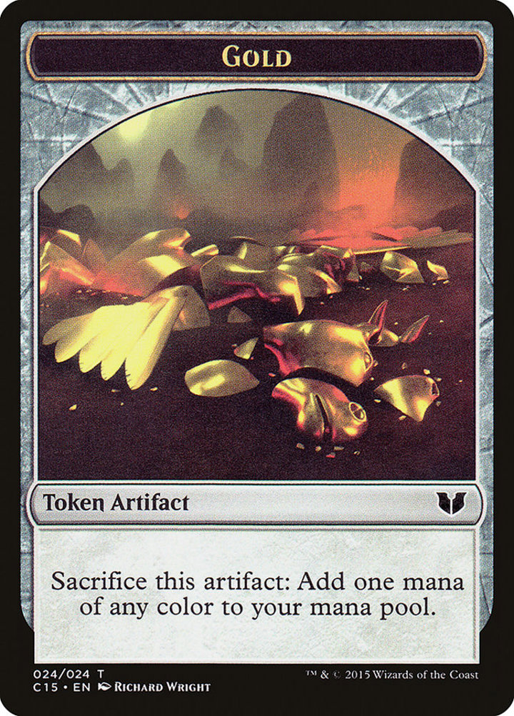Gold Token / Knight Token (W 2/2)