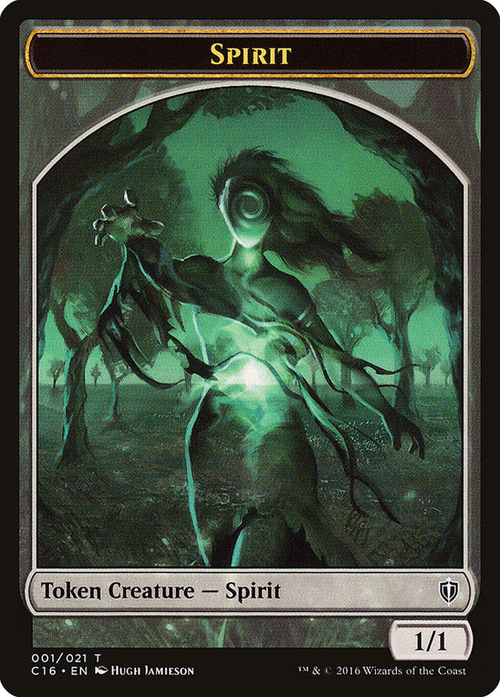 Spirit Token (C 1/1) / Spirit Token (W 1/1)