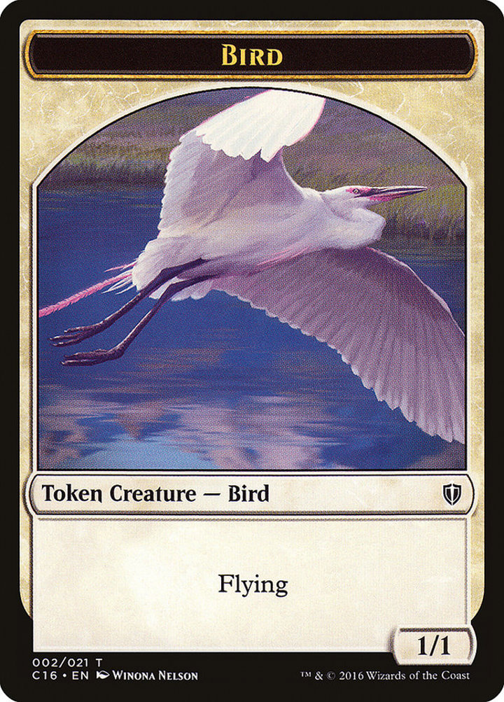 Bird Token (W 1/1) // Spirit Token (W 1/1)