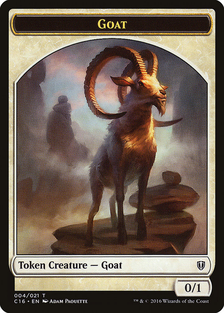 Thopter Token (U 1/1) / Goat Token (W 0/1)