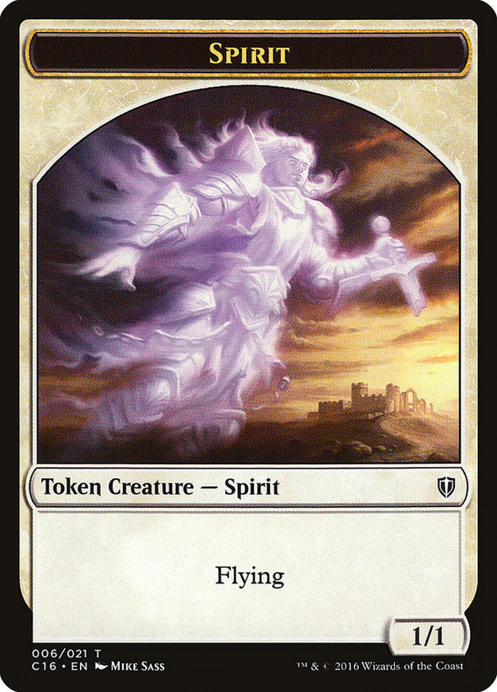 Spirit Token (C 1/1) / Spirit Token (W 1/1)