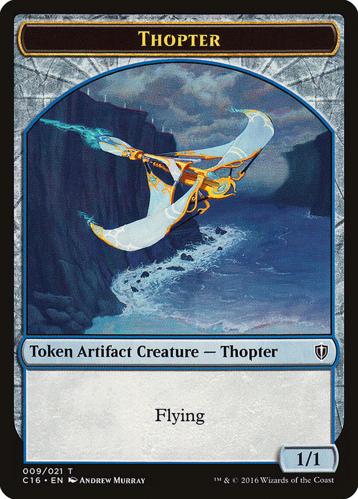 Thopter Token (U 1/1) / Goat Token (W 0/1)