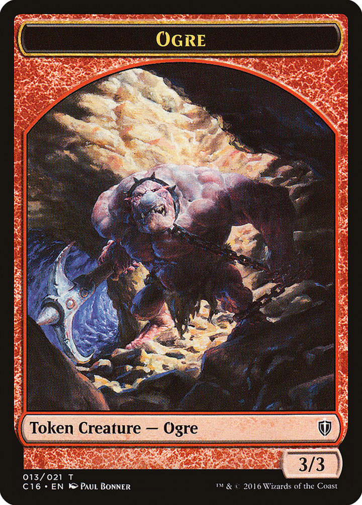 Bird Token (U 2/2) / Ogre Token (R 3/3)
