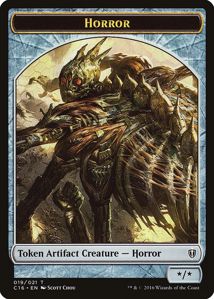 Thopter Token (U 1/1) / Horror Token (A */*)