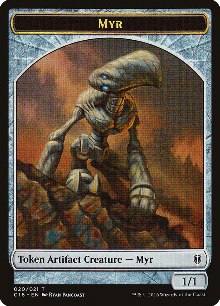 Bird Token (W 1/1) / Myr Token (A 1/1)