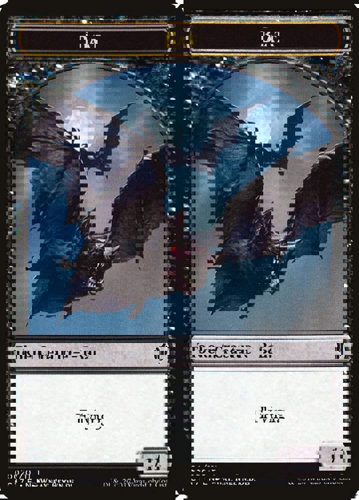 Bat Token (B 1/1) / Vampire Token (B 1/1)