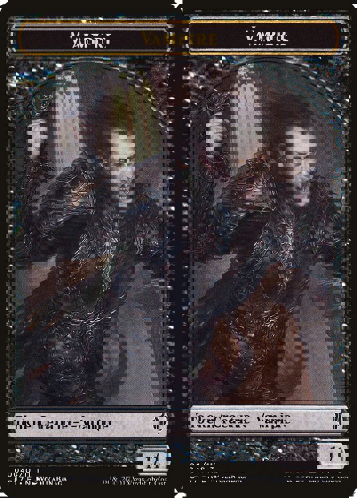 Bat Token (B 1/1) / Vampire Token (B 1/1)
