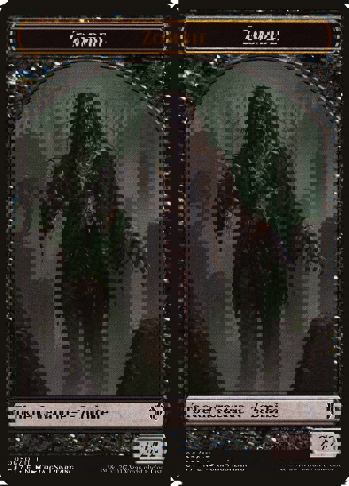Vampire Token (B 1/1) / Zombie Token (B 2/2)