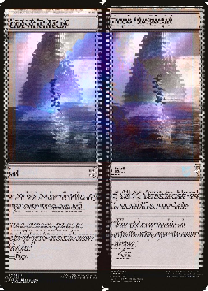 Temple of the False God