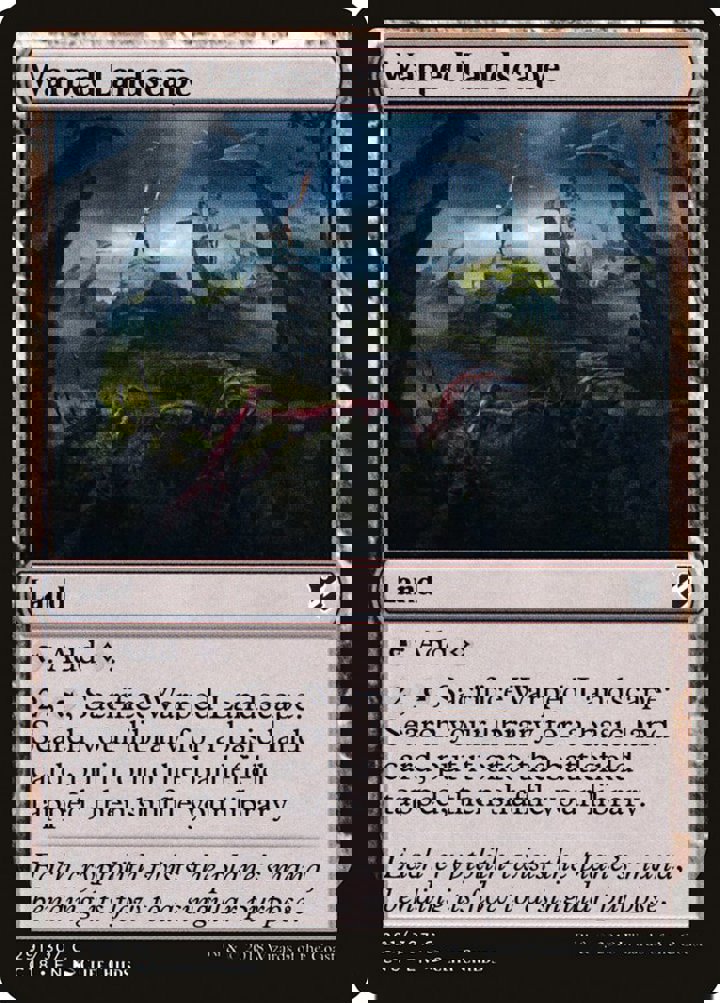 Warped Landscape