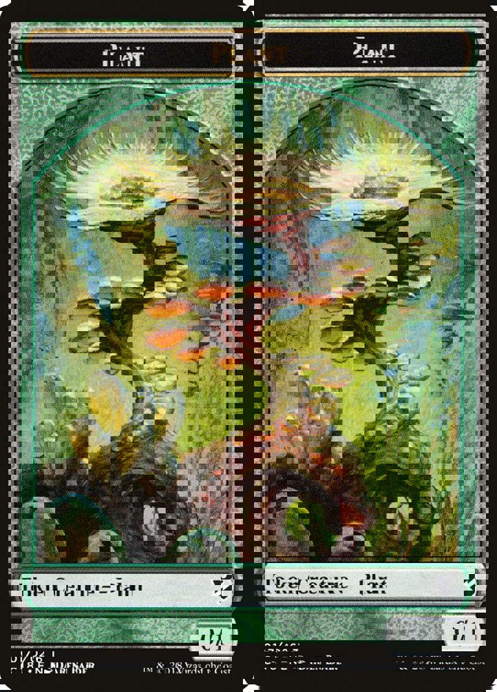 Plant Token (Green 0/1)