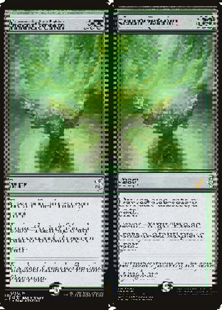 Shamanic Revelation Single: Magic: The Gathering Commander 2019 Einzelkarte