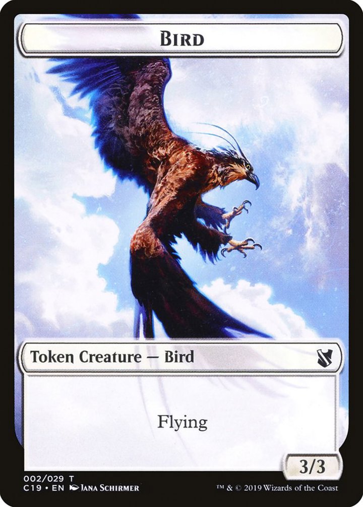 Bird Token (White 3/3)