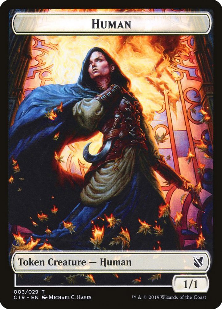 Human Token (White 1/1)