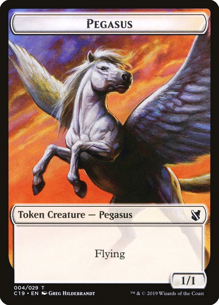 Pegasus Token (White 1/1)