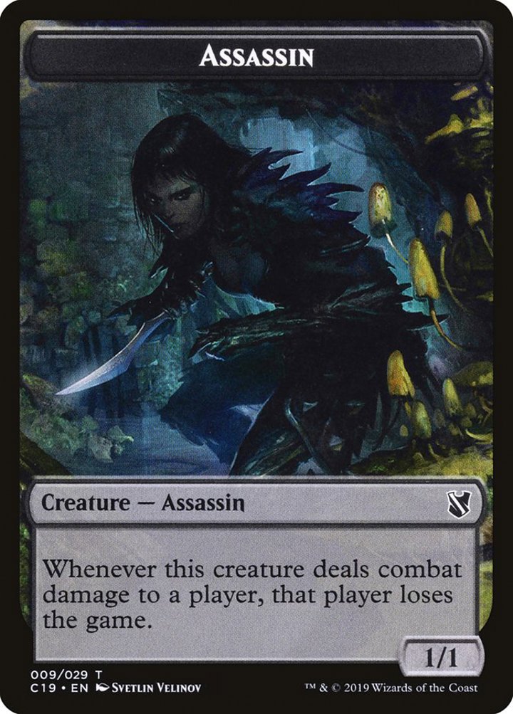 Assassin Token (Black 1/1)