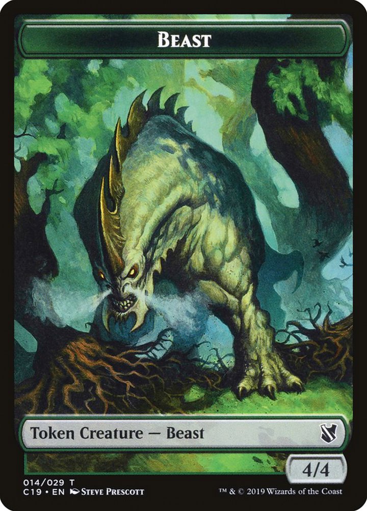 Beast Token (Green 4/4)