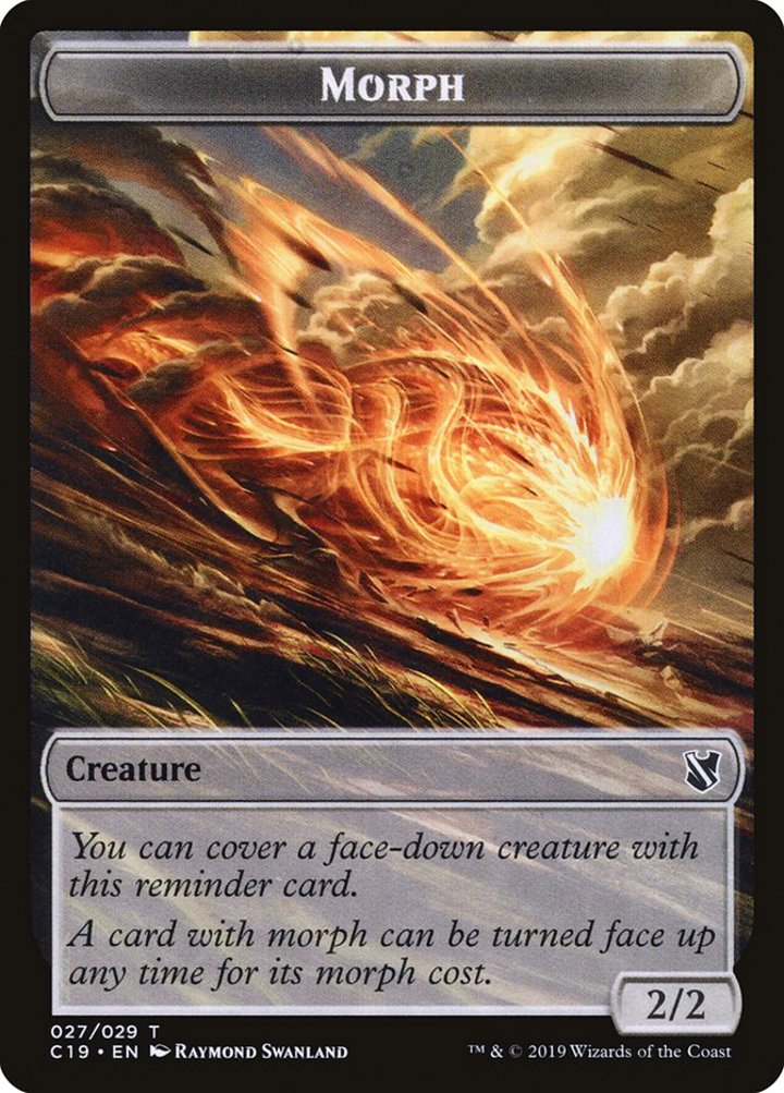Morph Token (Colorless 2/2)