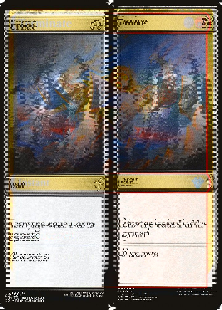 Terminate Single: Magic: The Gathering Commander: Ikoria Einzelkarte