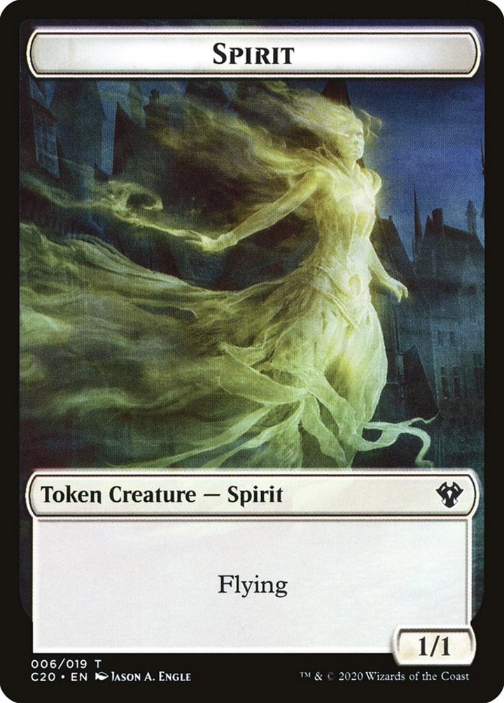 Spirit Token (W 1/1) // Treasure Token
