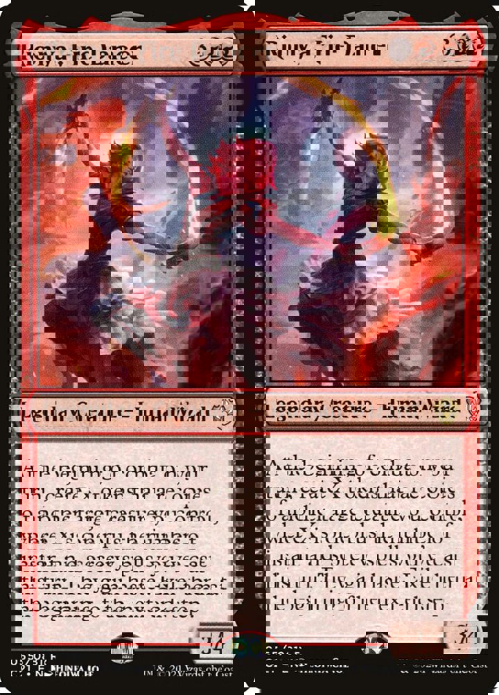 Rionya, Fire Dancer