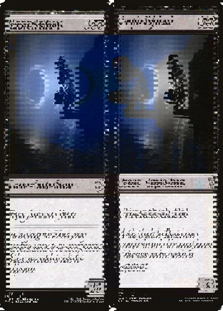 Vampire Nighthawk