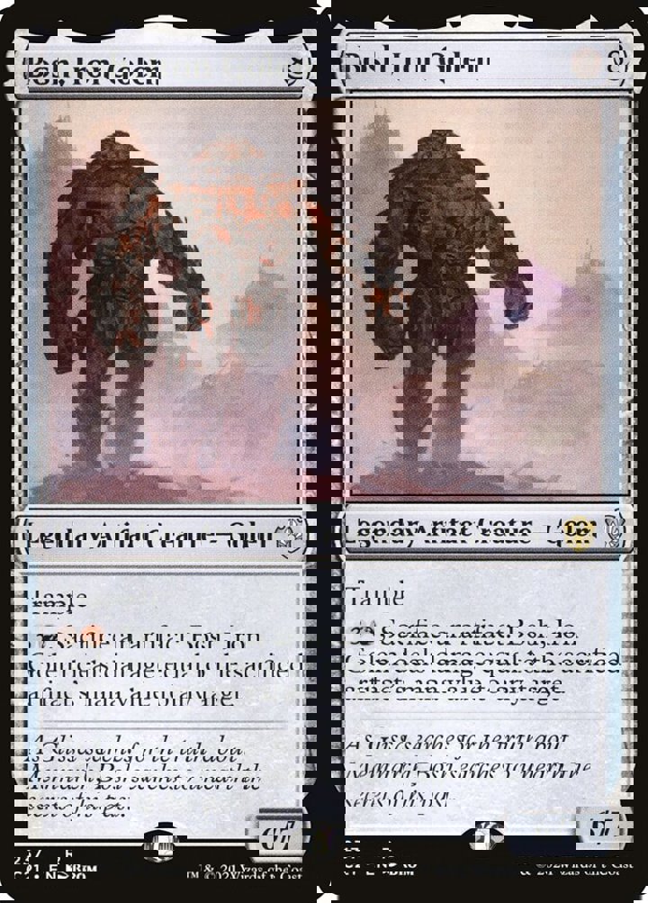 Bosh, Iron Golem
