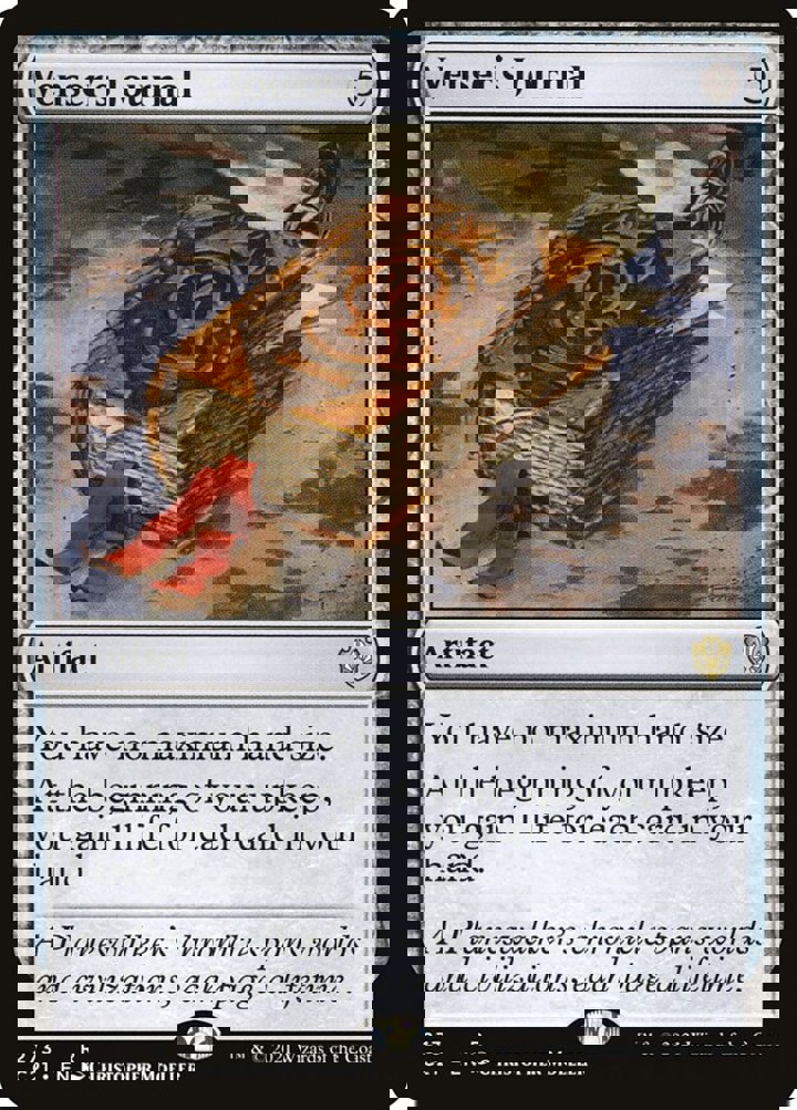 Venser's Journal