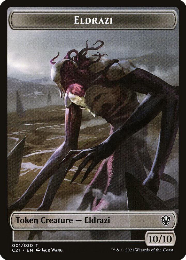 Eldrazi Token (C 10/10) // Champion of Wits Token