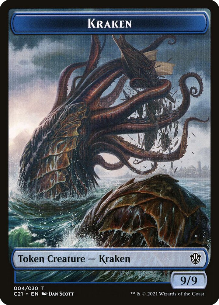 Wurm Token (G 6/6) // Kraken Token (U 9/9)