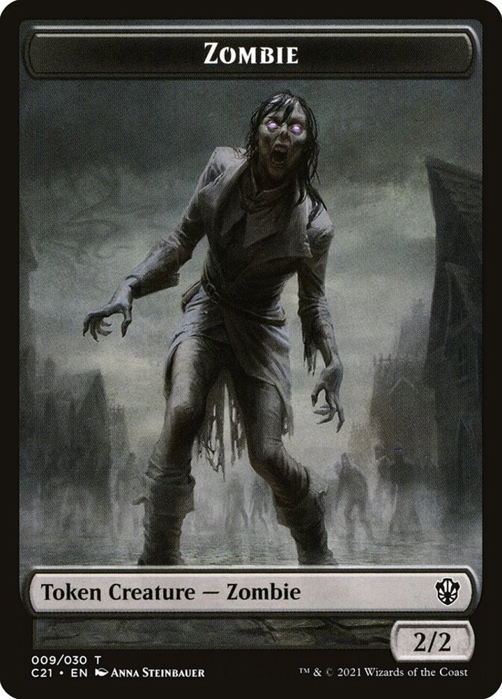 Zombie Token (B 2/2) // Horror Token (B 4/4)