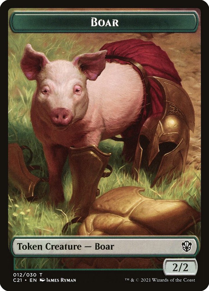 Hydra Token (G */*) // Boar Token (G 2/2)