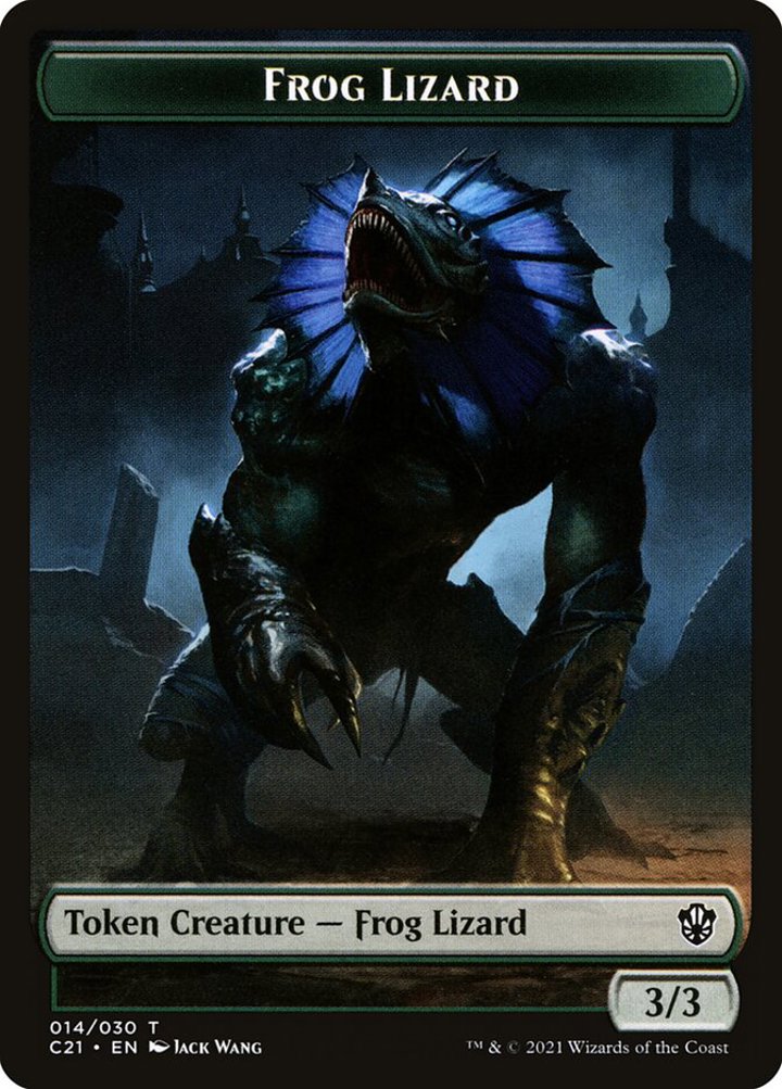 Frog Lizard Token (G 3/3) // Elephant Token (G 3/3)