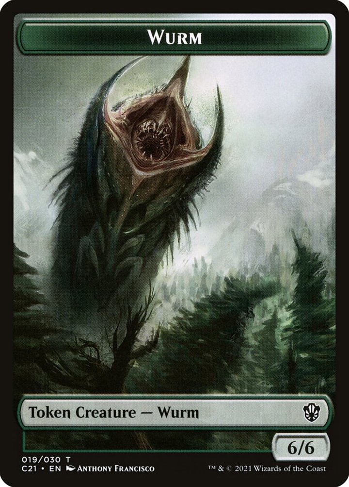 Wurm Token (G 6/6) // Kraken Token (U 9/9)