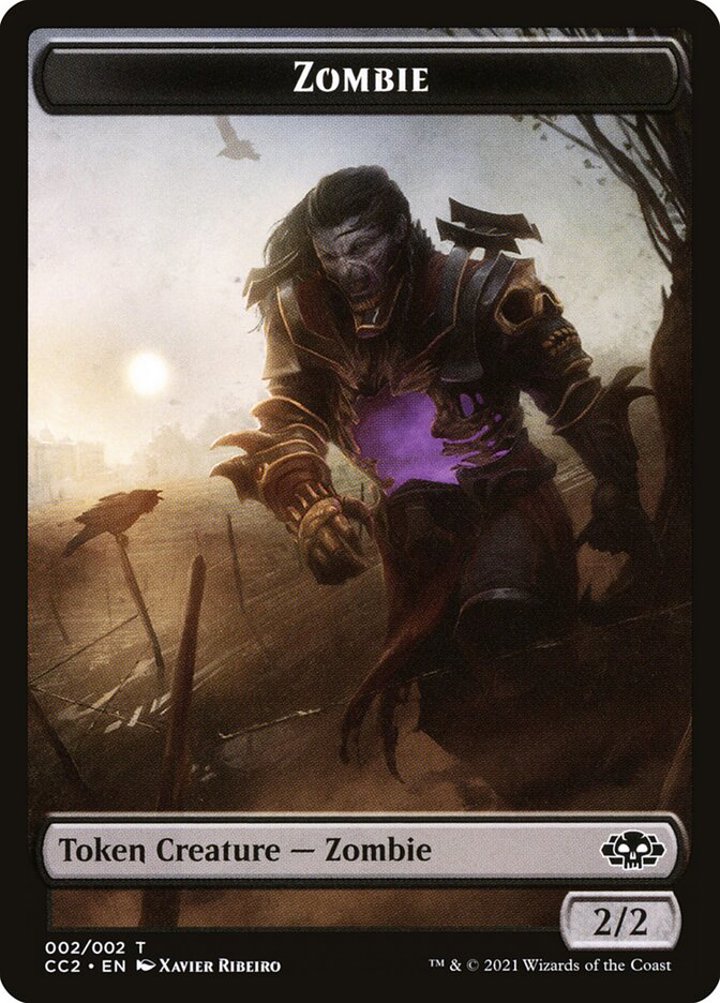 Snake Token (B 1/1) // Zombie Token (B 2/2)