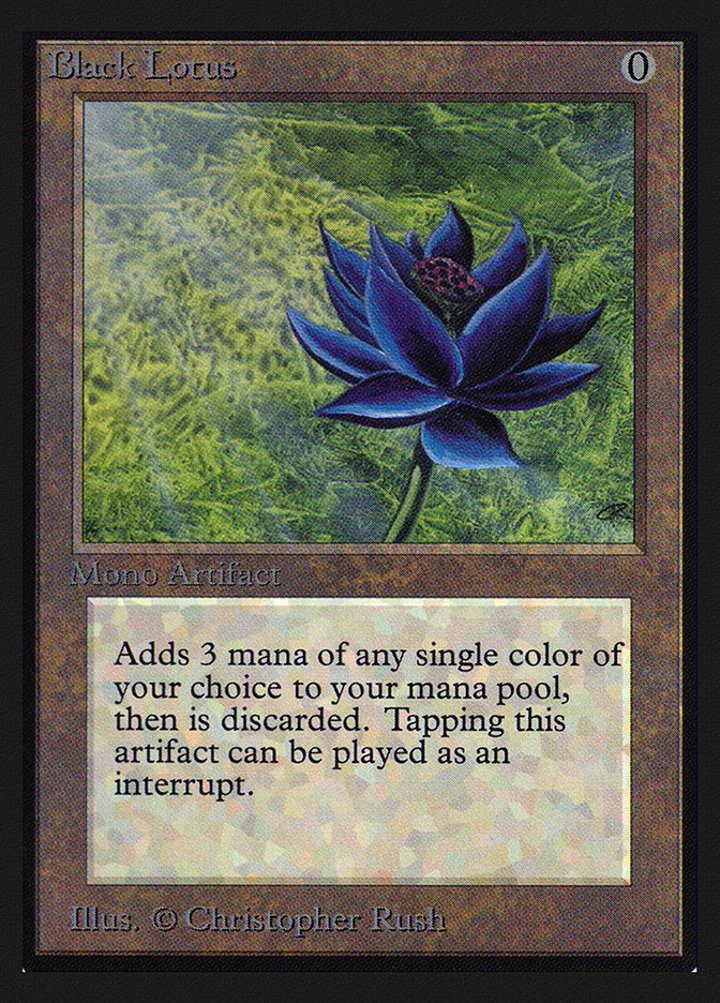 Black Lotus Single: Magic: The Gathering Collectors' Edition Einzelkarte