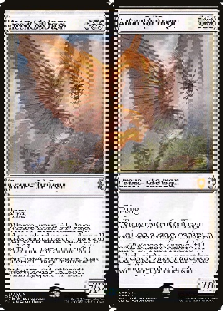 Ancient Gold Dragon
