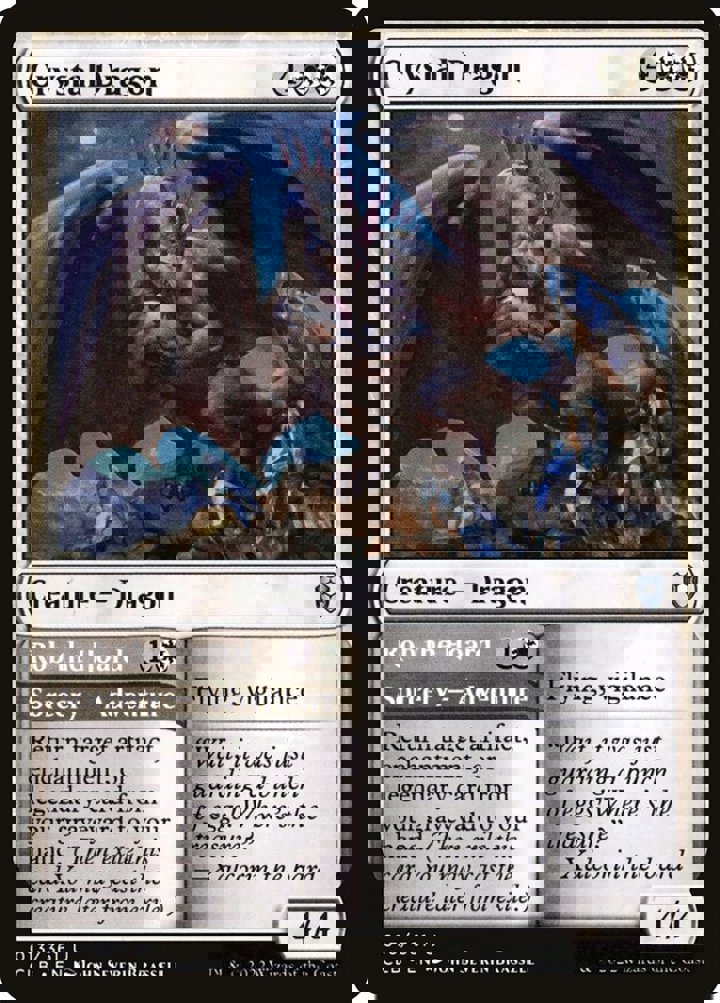Crystal Dragon // Rob the Hoard