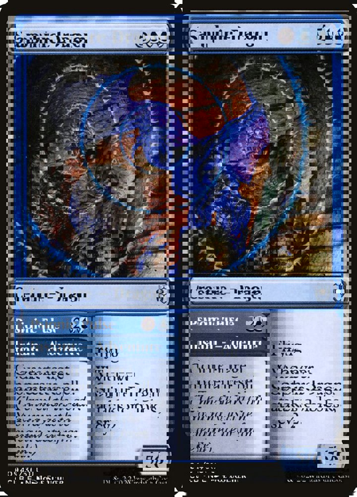 Sapphire Dragon // Psionic Pulse