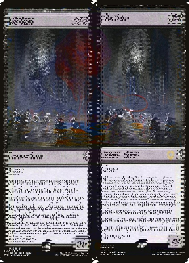Elder Brain Single: Magic: The Gathering Commander Legends: Battle for Baldur's Gate Einzelkarte