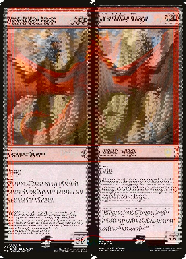 Wrathful Red Dragon