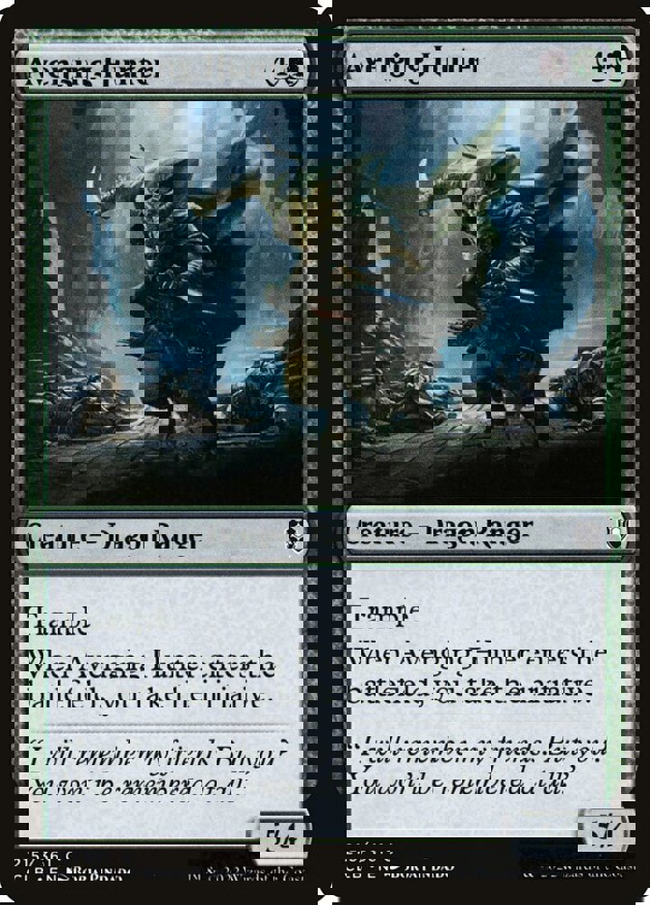 Avenging Hunter