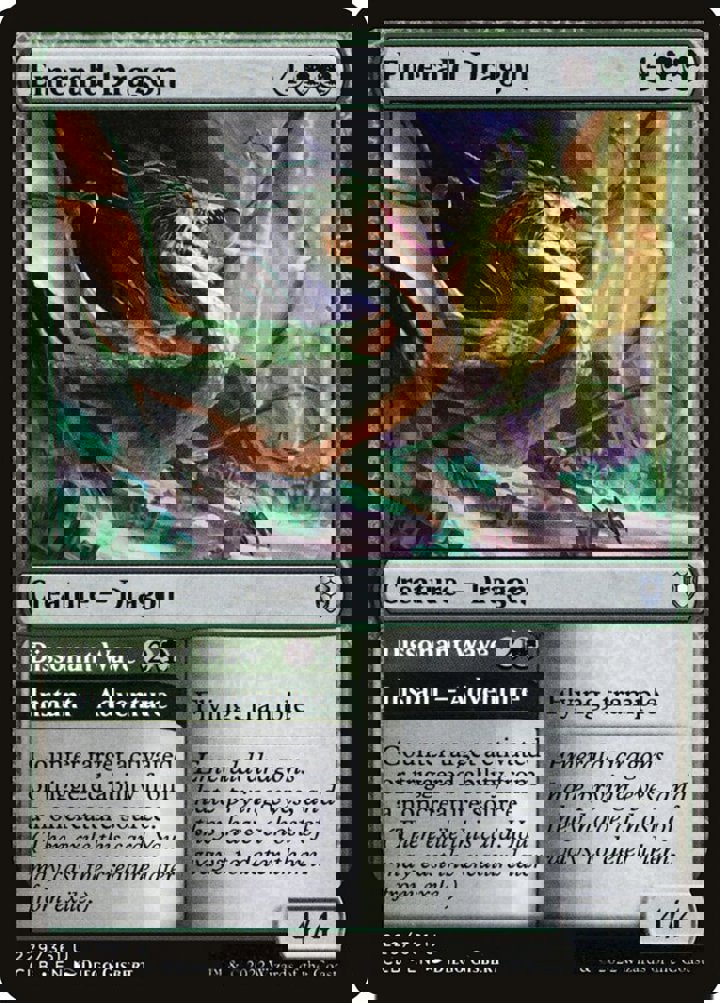Emerald Dragon // Dissonant Wave