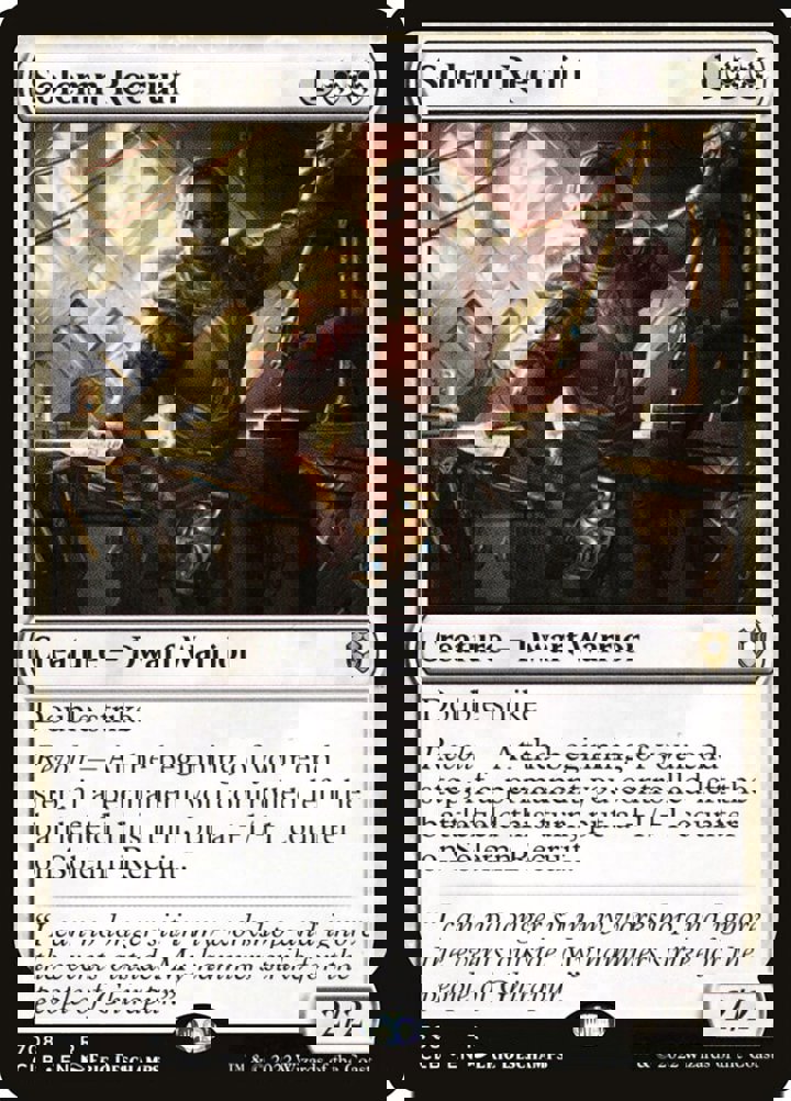 Solemn Recruit